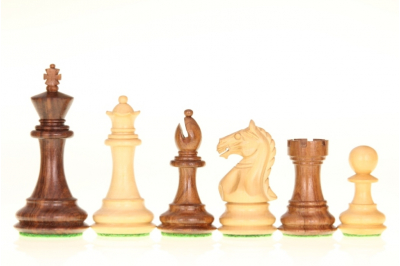 Piezas de ajedrez Supremo Acacia/Boj 3,5''